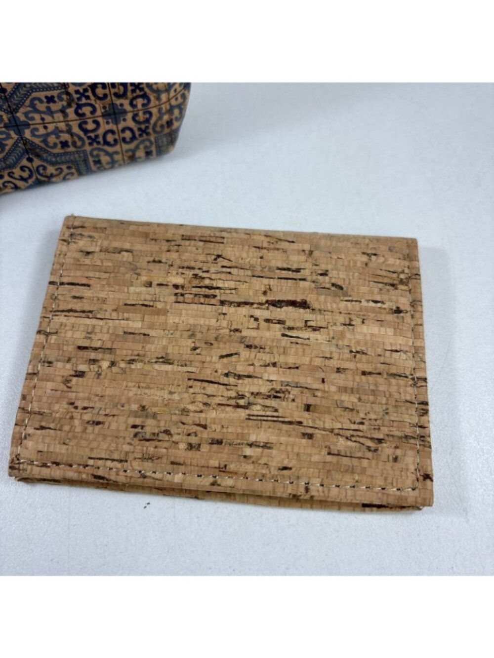 Portugal Cork Small Wallet Card Holder And Coin Purse - Picture 3 of 8